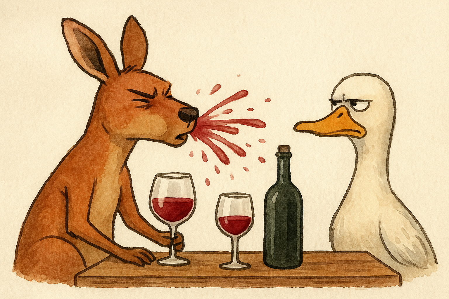 Duck Good, Kangaroo Bad